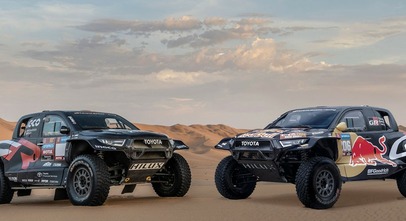 TOYOTA GAZOO Racing exibe nova Hilux de Lucas Moraes para o Dakar 2024