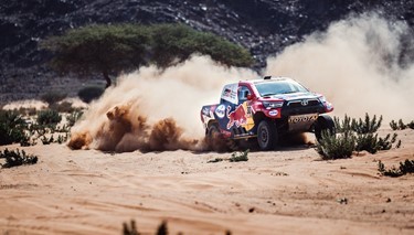 Toyota GAZOO Racing garante lugar no pódio na maior competição de rali do mundo, o Rally Dakar 2021 Toyota GAZOO Racing garante lugar no pódio na maior competição de rali do mundo, o Rally Dakar 2021