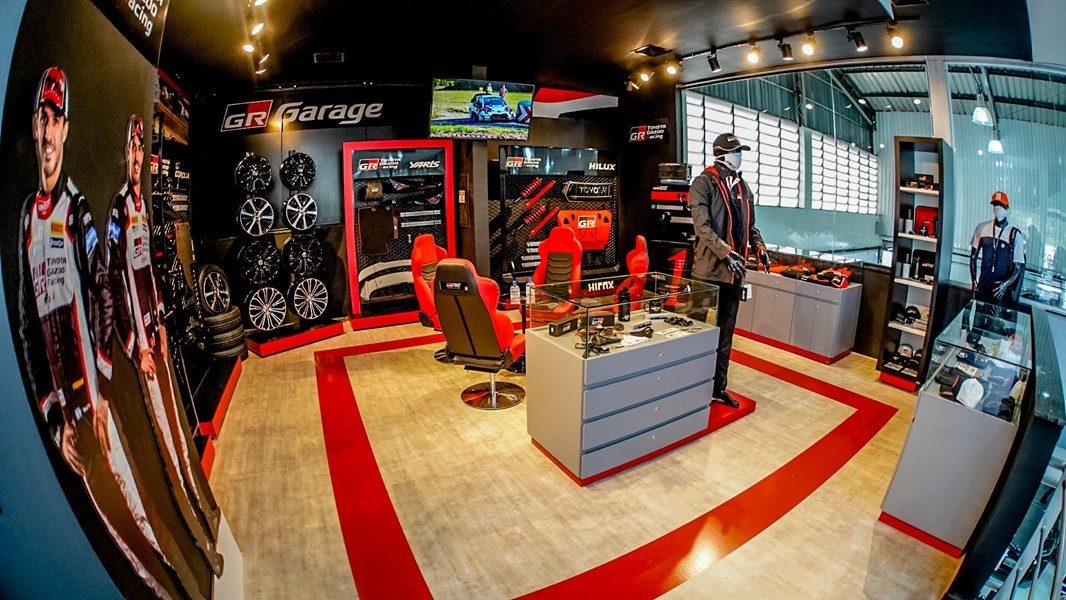 Toyota inaugura primeira loja GR Garage no Brasil Toyota inaugura primeira loja GR Garage no Brasil